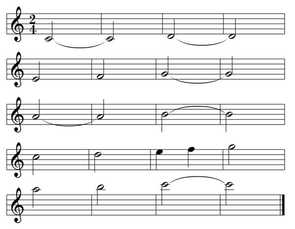 esercizio di legature di valore